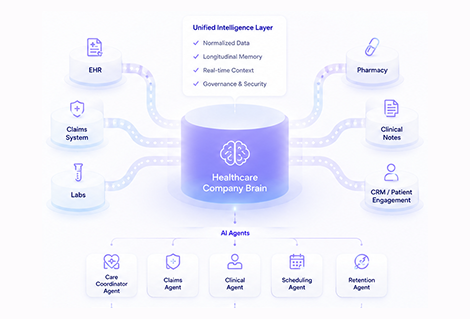 Healthcare Company Brain solution preview